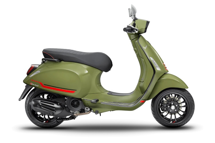 Xe Máy Vespa Sprint S 125 Green Tenace