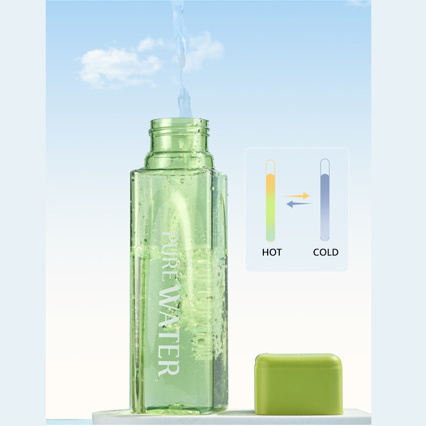Water Bottle With Handle Simple Water Bottle Heat-resistant Plastic Bottle Creative Portable Cup Personalized Water Bottle