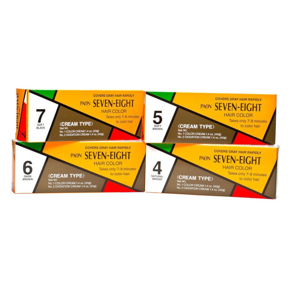 Chính hãng Thuốc Nhuộm Phủ Bạc Seven-Eight