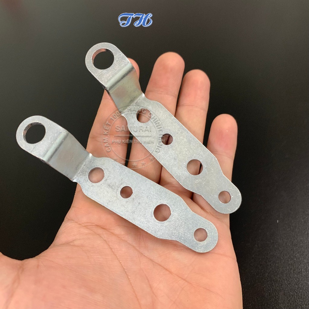 Pát Phuộc Xe Wave Gắn Đèn Trợ Sáng Bi Cầu Mini
