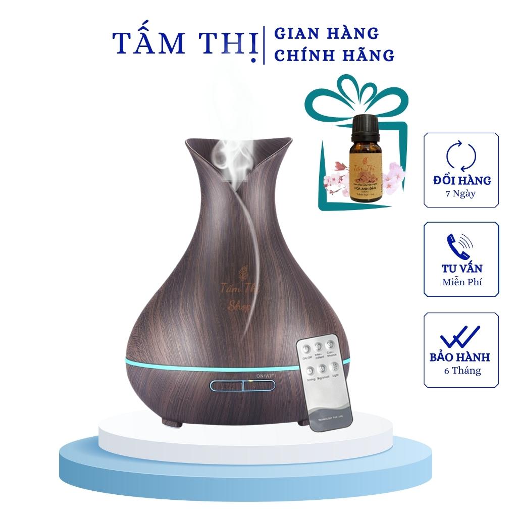 (Buy essential oil diffuser) large premium 550ml tulip aroma diffuser home aromatherapy humidifier germicidal bacteria humidifier