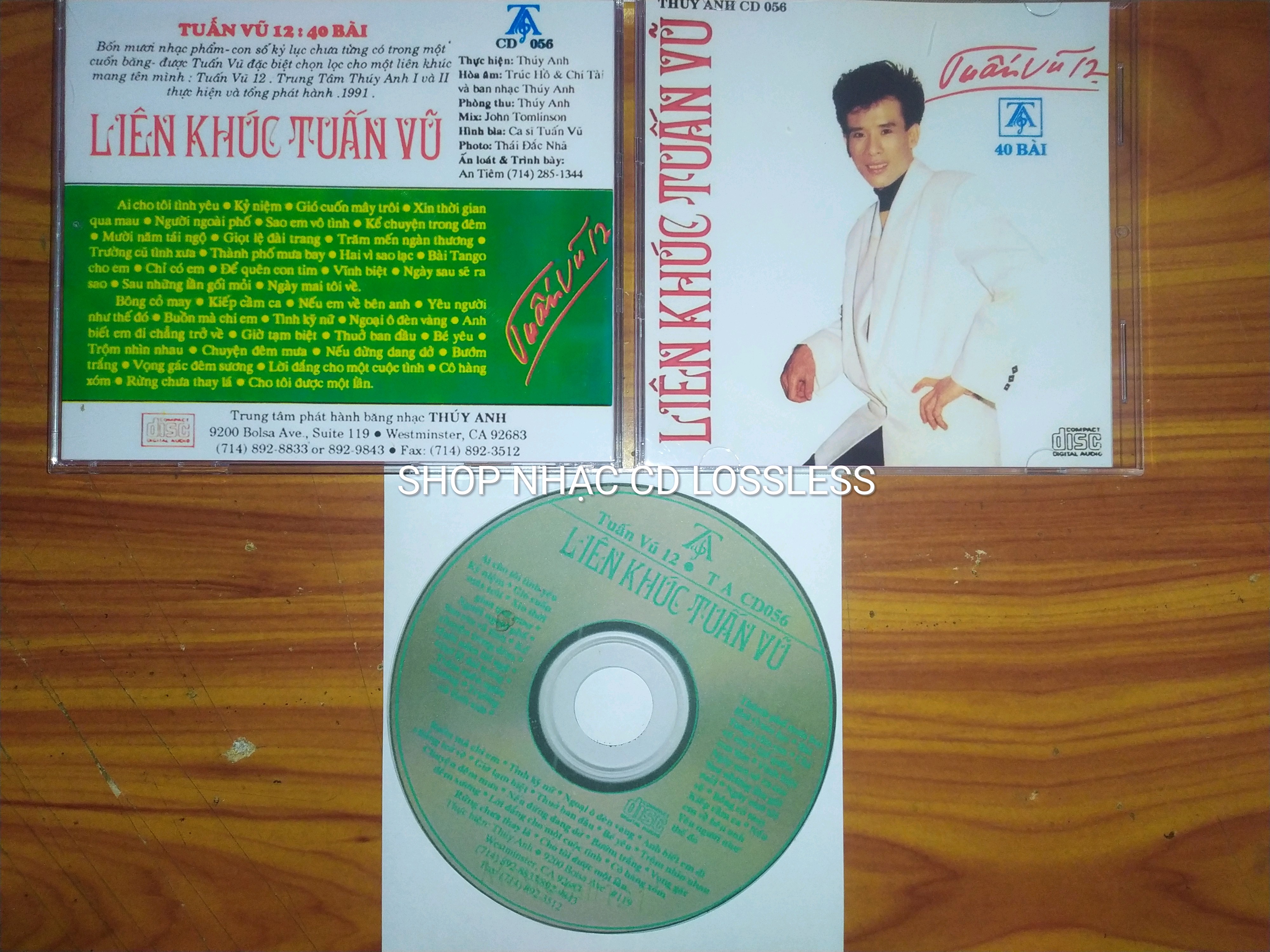Bộ 6CD Liên Khúc Tuấn Vũ