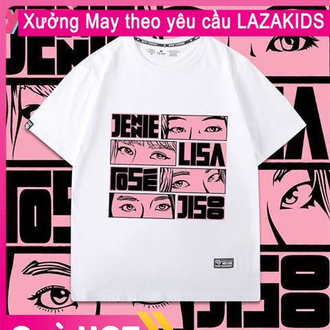 GIÁ RẺ Áo thun Blackpink TRẺ EM concert in hình Lisa Jennie Jisoo Rosé mê kpop học nhảy đi học đi chơi mang xinh