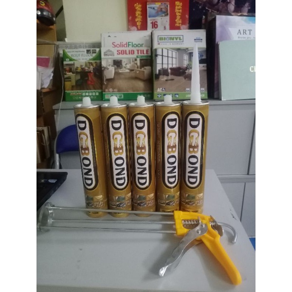 KEO và SÚNG dán nẹp ,sàn