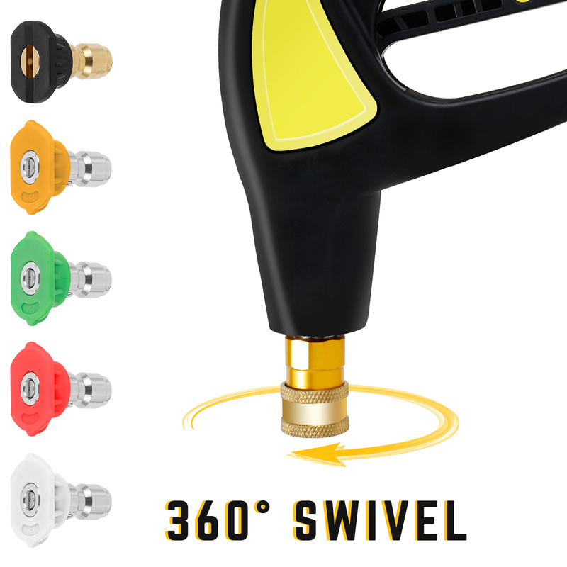 Handheld Power Washer Tool High Pressure Washer Machine 5000 PSI Portable Power Washer Tool Handheld Car Wash Water Sprayer