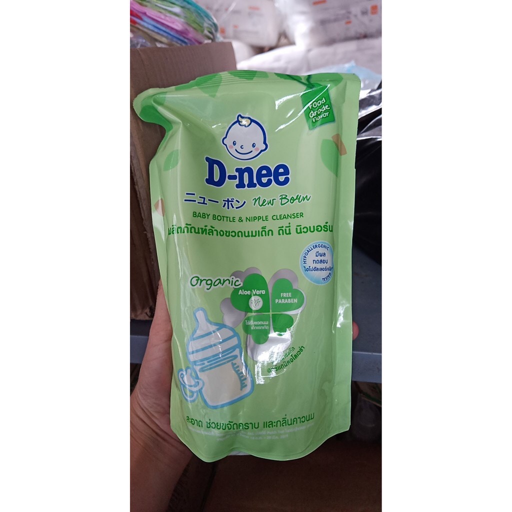 NƯỚC RỬA BÌNH SỮA DNEE ORGANIC 620ML, 600ML DATE MỚI NHẤT