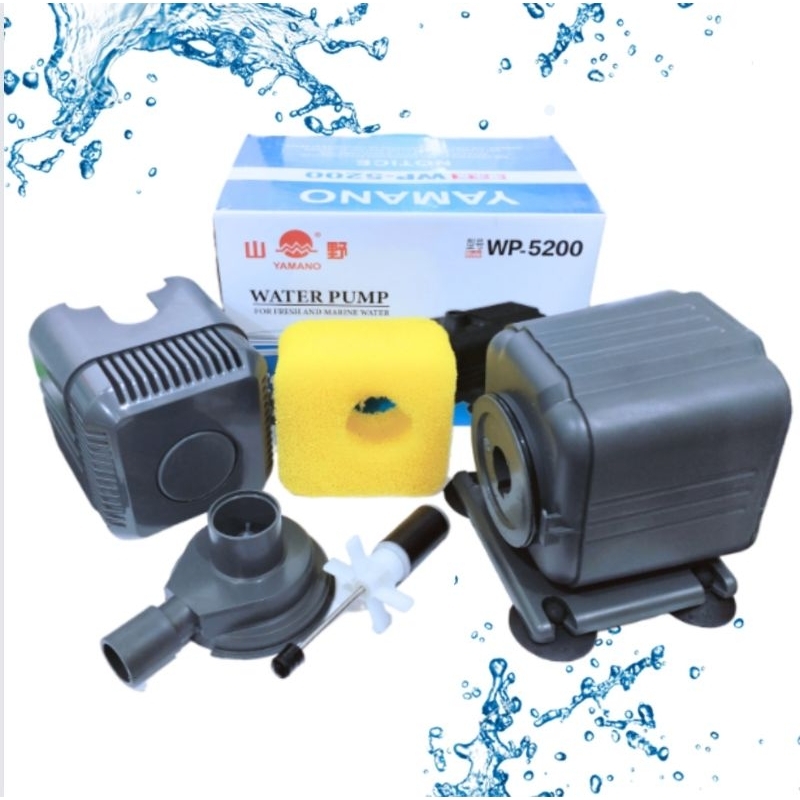 Pompa kolam aquarium YAMANO WP 5200 Submersible pump
