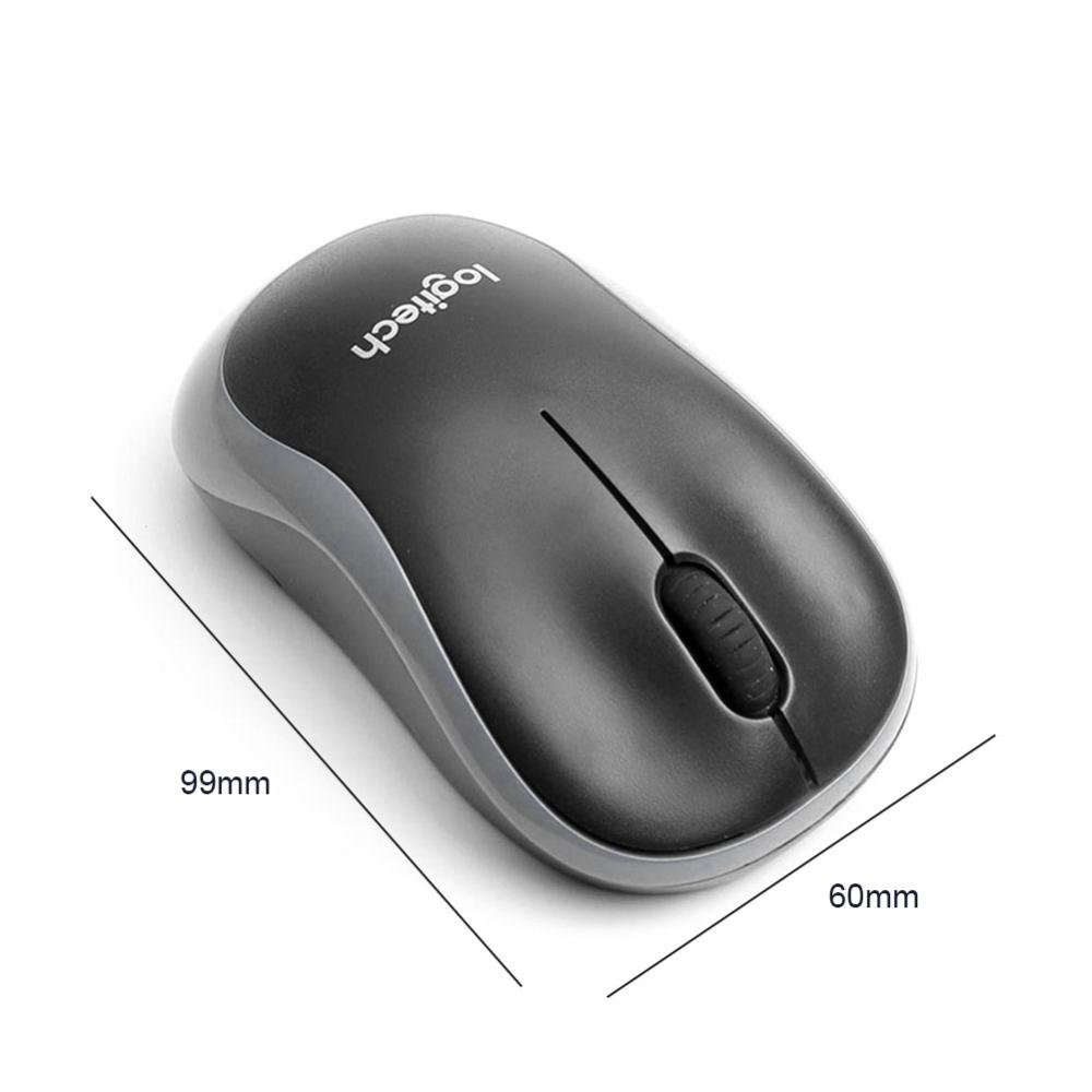 M185 Chuột không dây mini 3 nút chuột công thái học 2.4GHz với USB mini receiver chuột máy tính cho Windows/Mac OS/Linux