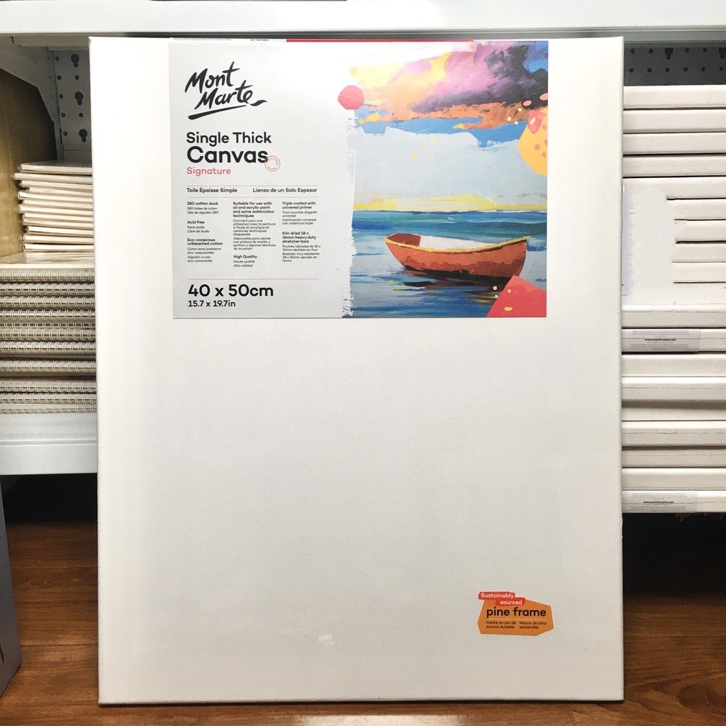 Khung Canvas Mont Marte - Khung toan vẽ tranh (Nhiều kích cỡ)