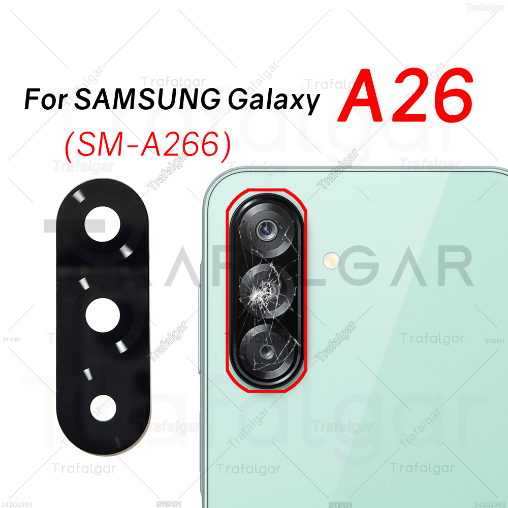 Rear Back Camera Glass Lens For SAMSUNG GALAXY A26 5G SM-A266 Camera ...