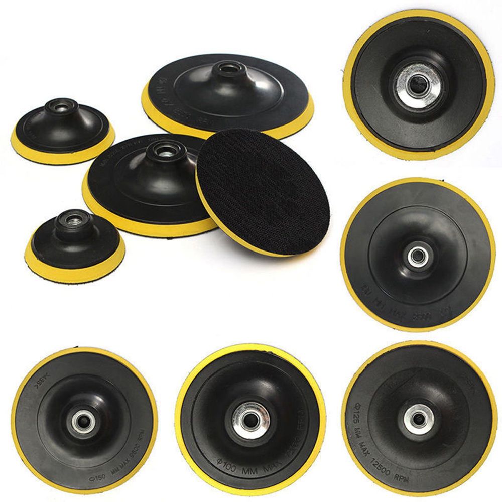 Sarahbowsh 3/4/5/6/7 ''chuyên nghiệp tự động xe M14 Pad đánh bóng Buffing gai dính tấm lót