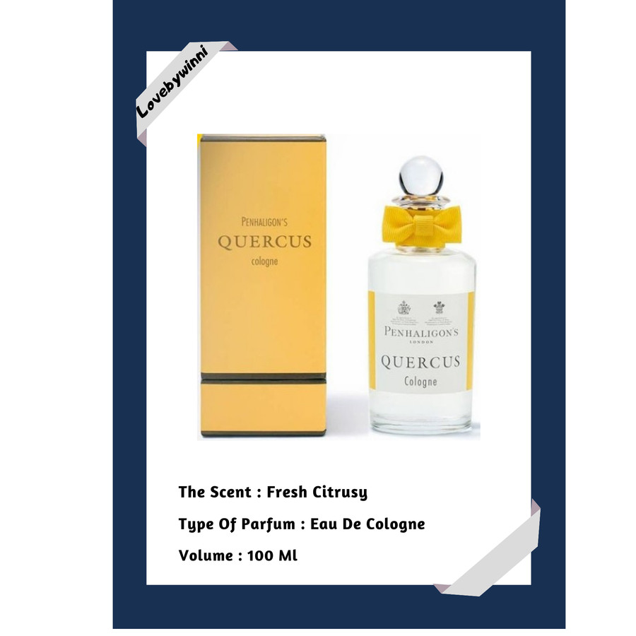 Penhaligon's Quercus Cologne EDC 100 Ml Lazada Indonesia