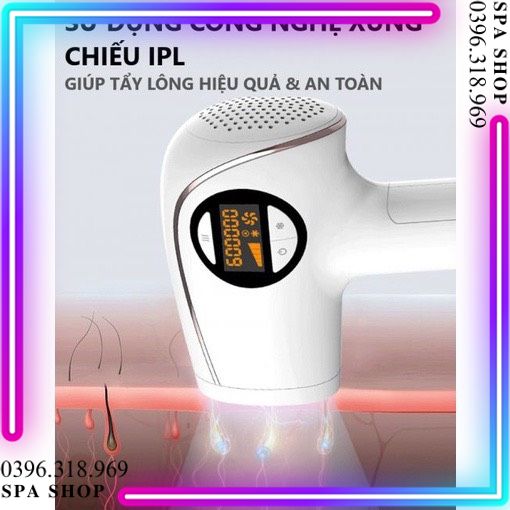 Máy Triệt Lông Mini Cầm Tay Chất Lượng Cao -spashop