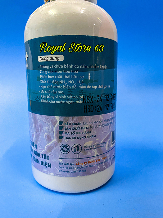Bio Men vi sinh cao cấp cho bể cá cảnh Mrbio Fish (250ml)