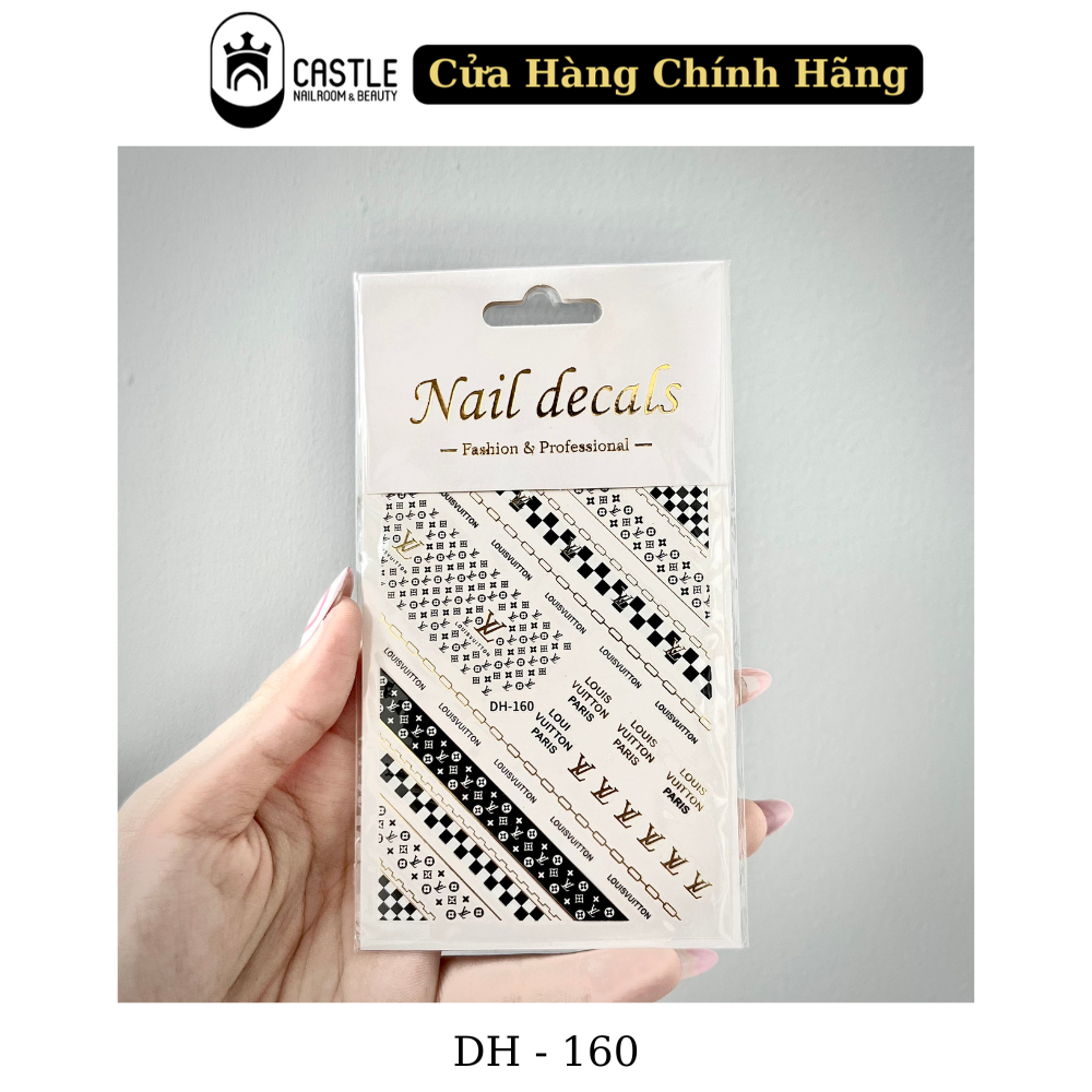 Sticker Thương Hiệu Dán Móng Hot Nhiều Mẫu 2023