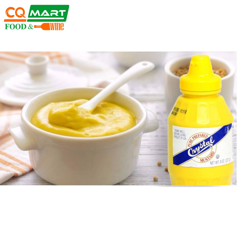 Mù Tạt Vàng Hiệu Crystal 454g