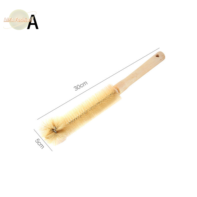MFA Bàn chải cốc bằng gỗ bàn chải Cốc bàn chải làm sạch kính bàn chải làm sạch cốc thủy tinh