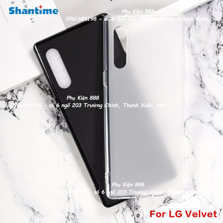Ốp lưng LG Velvet 5G silicone