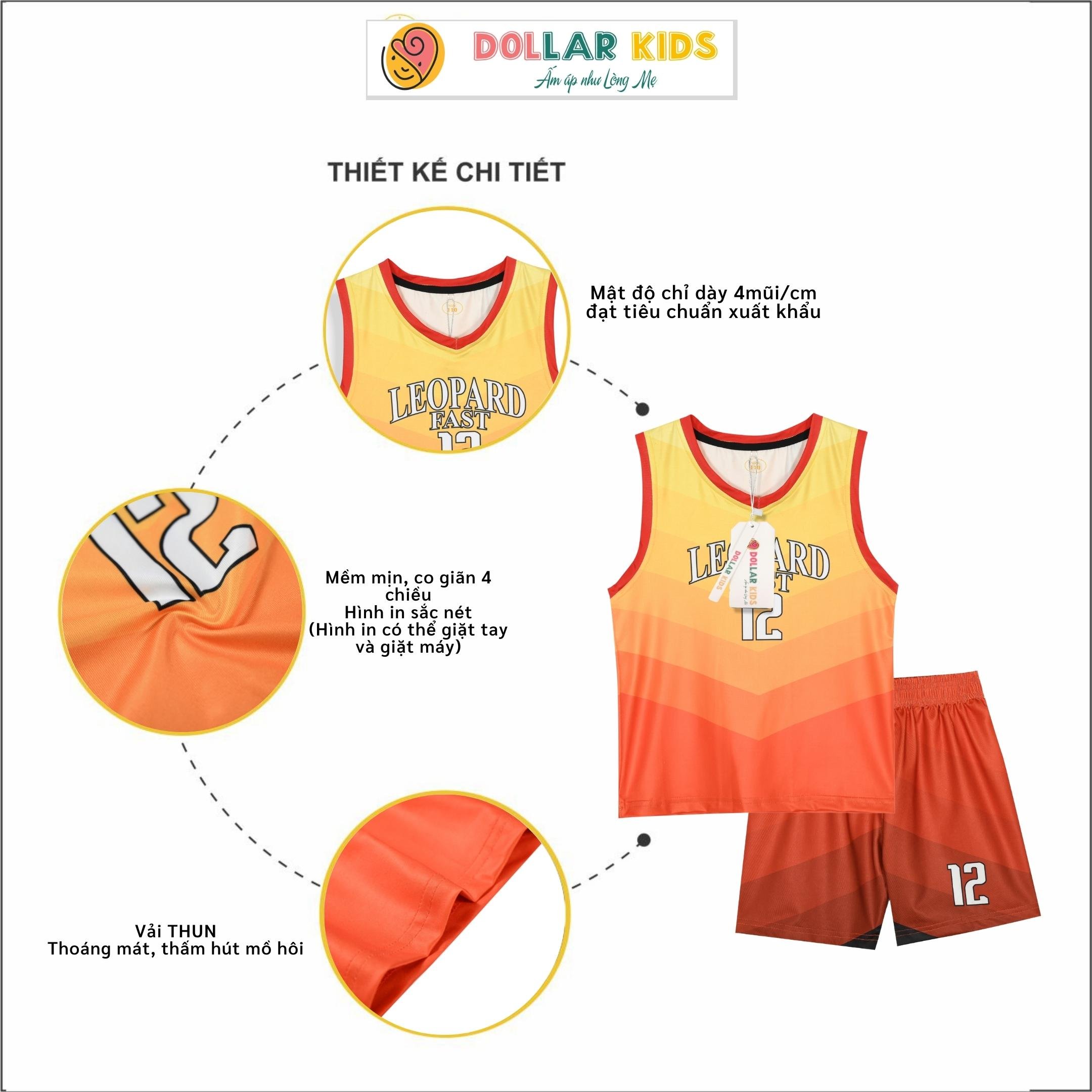 Set Đồ Ba Lỗ Dollarkids Cho Bé Trai Từ 10kg Đến Size Đại
