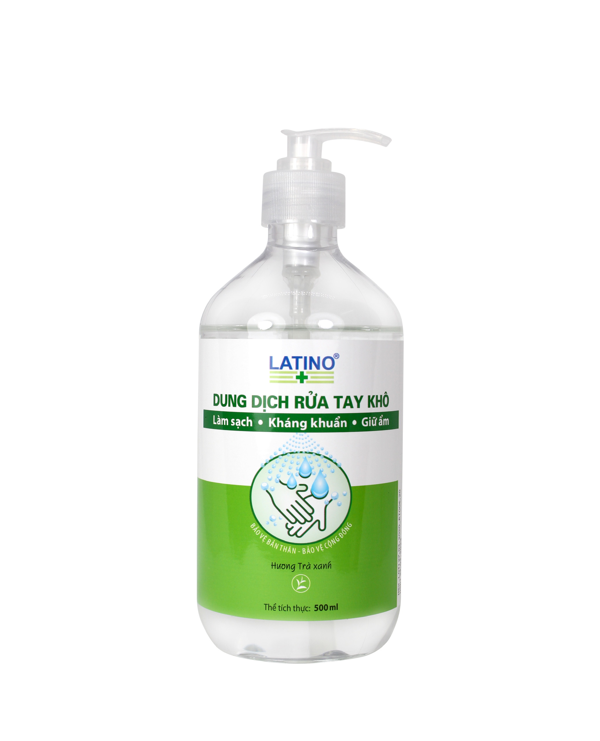 Dung dịch rửa tay khô Latino (500ml)