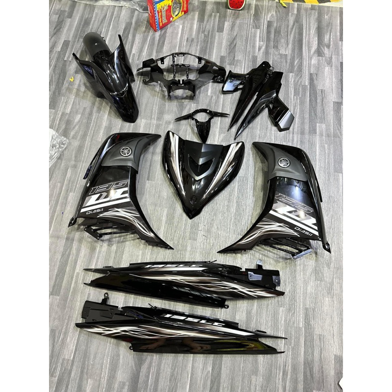 Dàn áo ex 135 full đen lc135