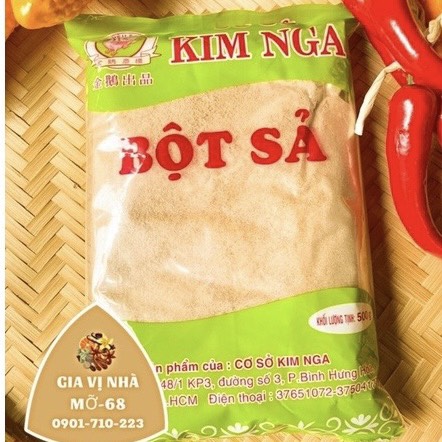 BỘT SẢ KIM NGA LOẠI 100GR ( CHIẾT )- 500GR