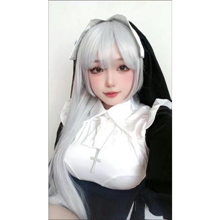 AA18-[Có sẵn] Set Đồ Hoá Trang Nhân Vật Nun Nữ Tu Cosplay