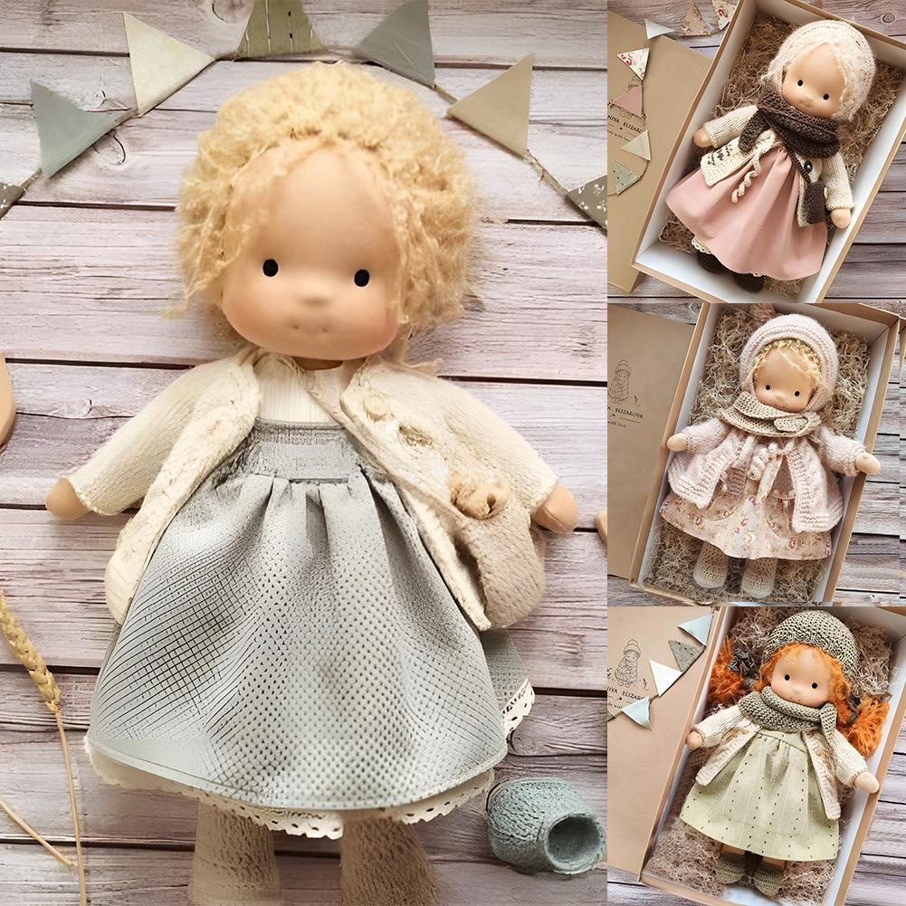 Thú Nhồi Bông Đan Len Handmade 30cm Cho Bé I4S4