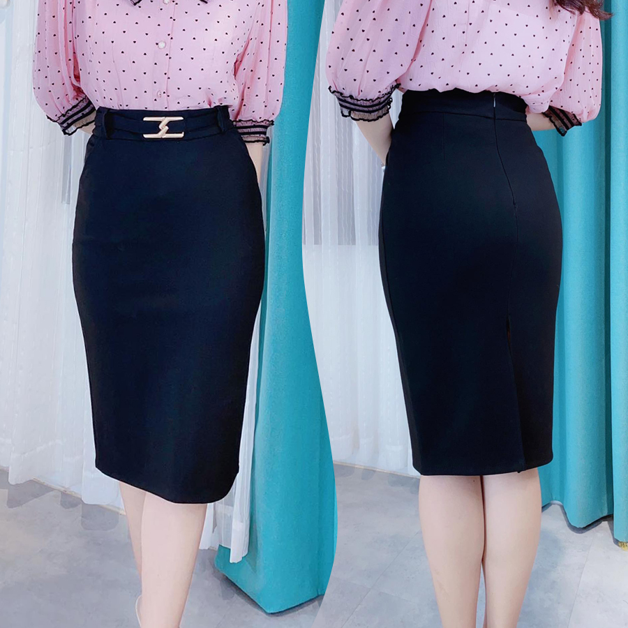 Chân váy bút chì khóa nối CHUU CV6100