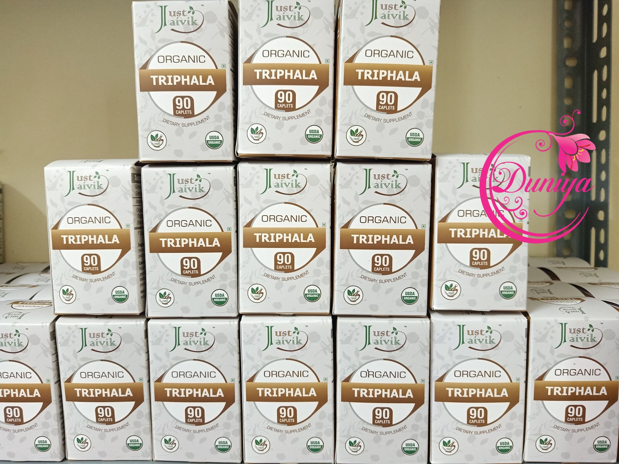 Viên uống thải độc ruột Just Jaivik Triphala