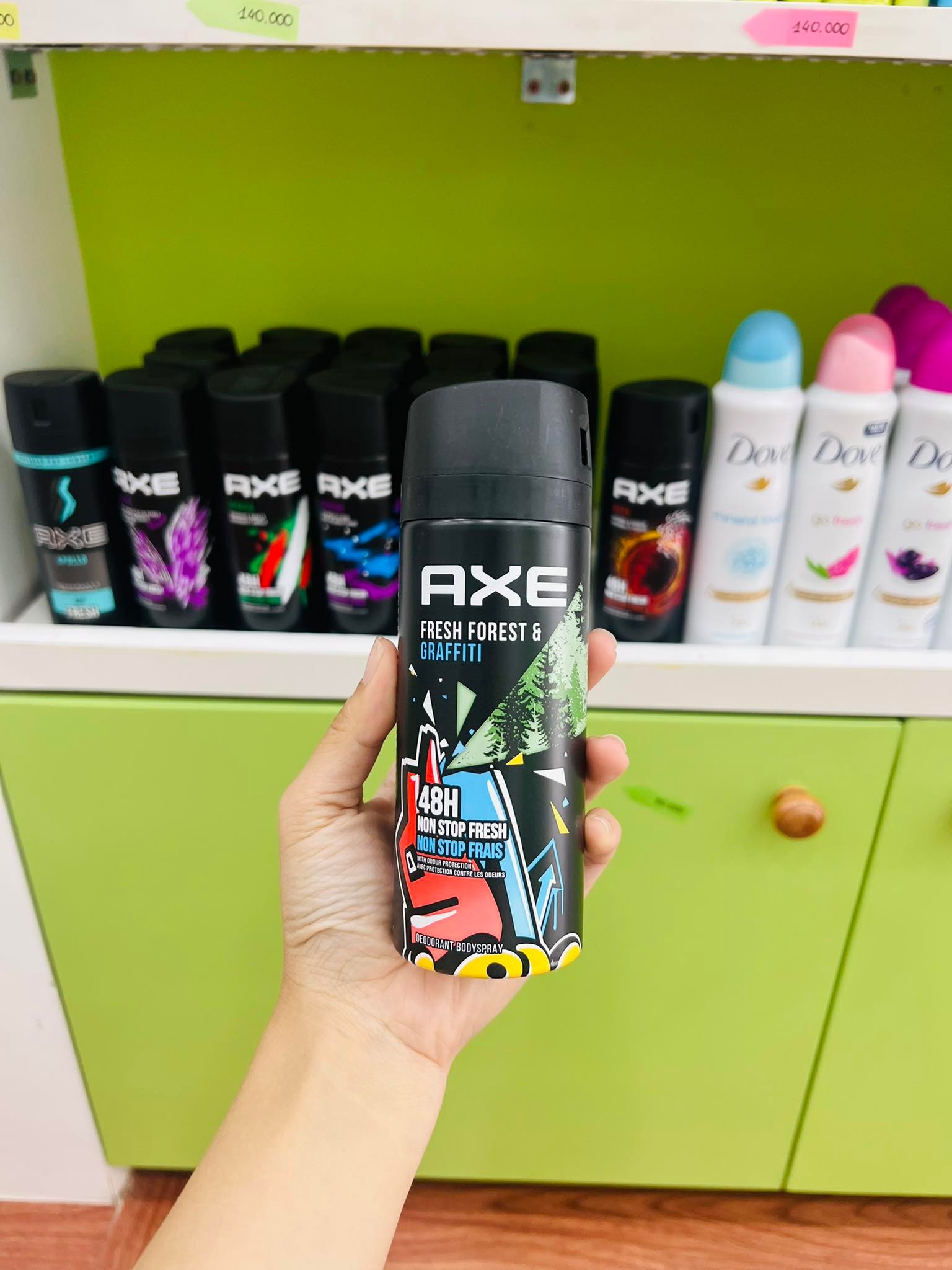 Xịt khử mùi toàn thân NAM AXE 150ml