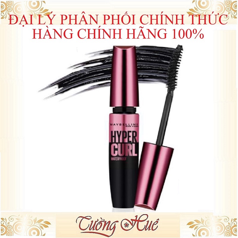 Mascara làm cong mi maybelline hyper curl - màu đen - 9.2ml