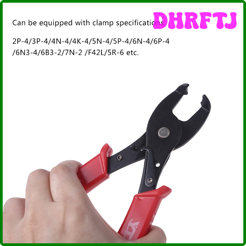 DHRFTJ Plier for Strain Relief Bushing Wire Grommet Wire Cable Tool Panel Punch Chain SRHRS