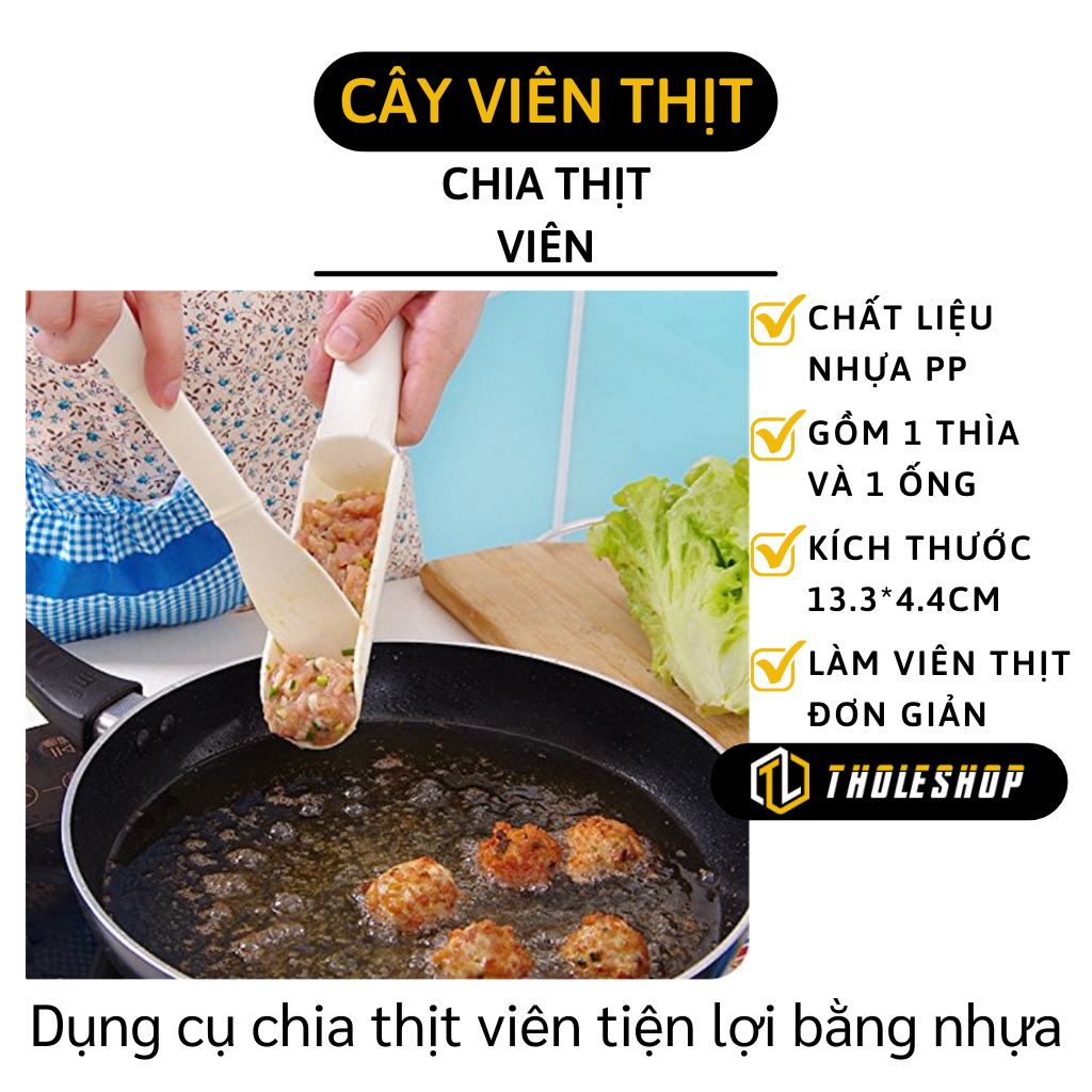 Dụng cụ làm thịt viên siêu nhanh - Dụng cụ chia thịt vịt, chả cá thát lác siêu nhanh, siêu đẹp