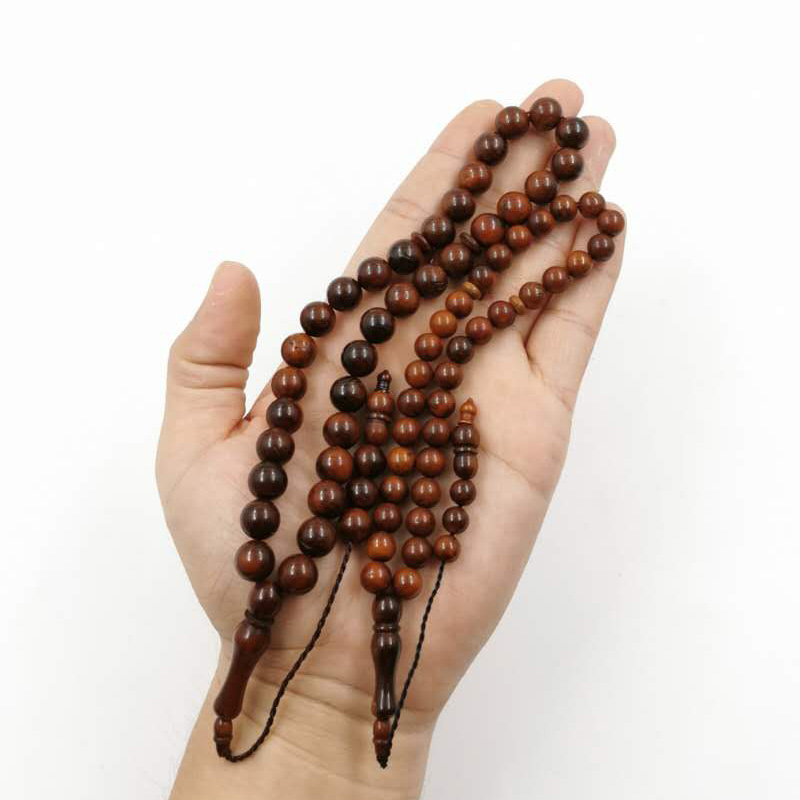 %E3%80%90Exclusive%20Discount%E3%80%91Natural%20Wood%20Cook%20Tasbih%20Man's%20Misbaha%20beads%2033%20Rosary%20-%20Image%204