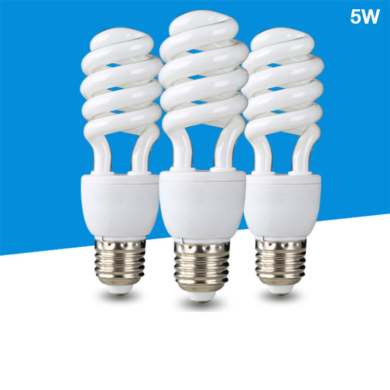 KUDIXIONG LED bulb energy-saving lamp E27 screw spiral household bulbs