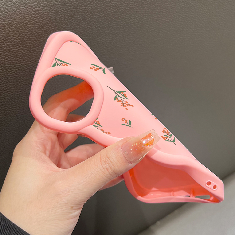 AMORVOR for OPPO A31 2020 Back Cover Full Screen Fruit Pattern Luxury Phone Case Macaron Wave Soft Silicone Mobile Cover. 