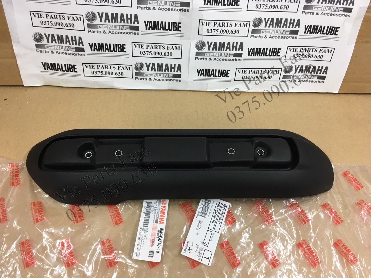 Che bô (Ốp bô ống xả) Mio 2004 - 2006, Mio mập, Mio Classico, hàng din Yamaha mới 100%