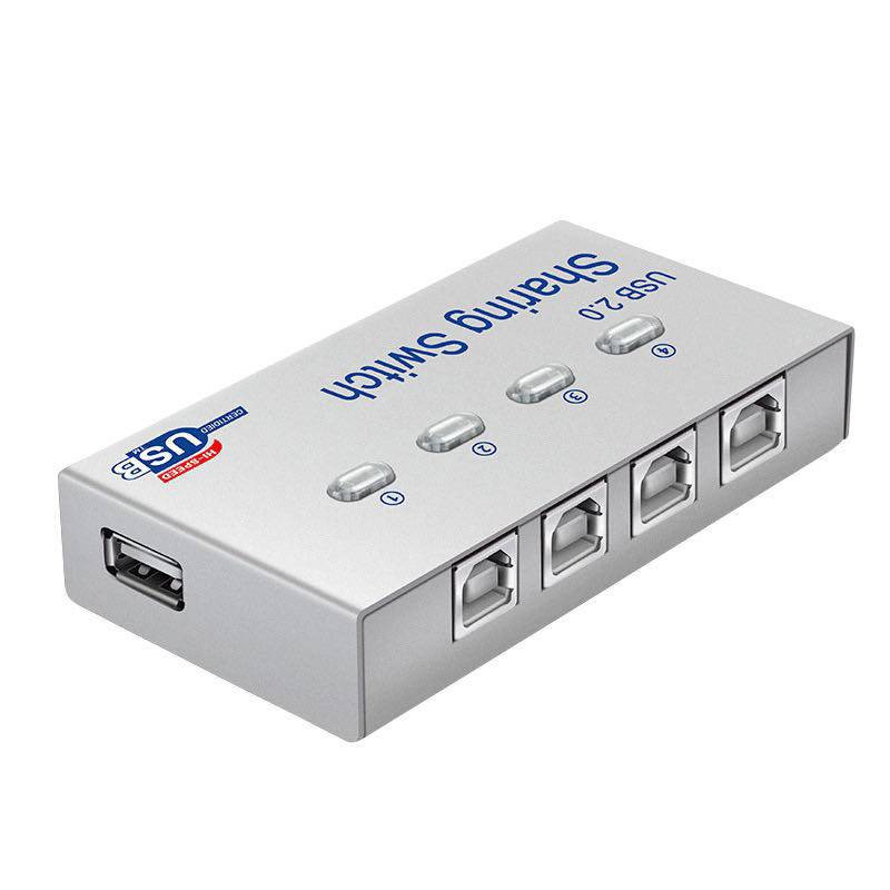 USB 2.0 Auto Sharing Switch (อุปกรณ์แชร์ปริ๊นเตอร์) Lazada.co.th
