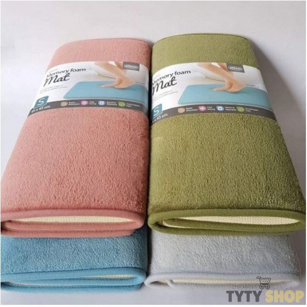 Thảm chùi chân Memory Foam, Lock&Lock, kiểu Basic, cỡ S, 430*610*15mm - MAT512