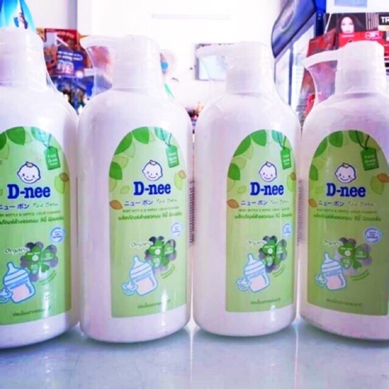 NƯỚC RỬA BÌNH SỮA DNEE ORGANIC 620ML, 600ML DATE MỚI NHẤT