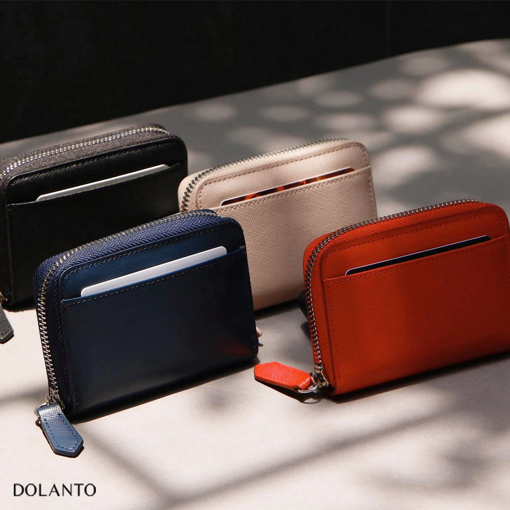 Ví DOLANTO BRAND® Zip Saffiano Wallet
