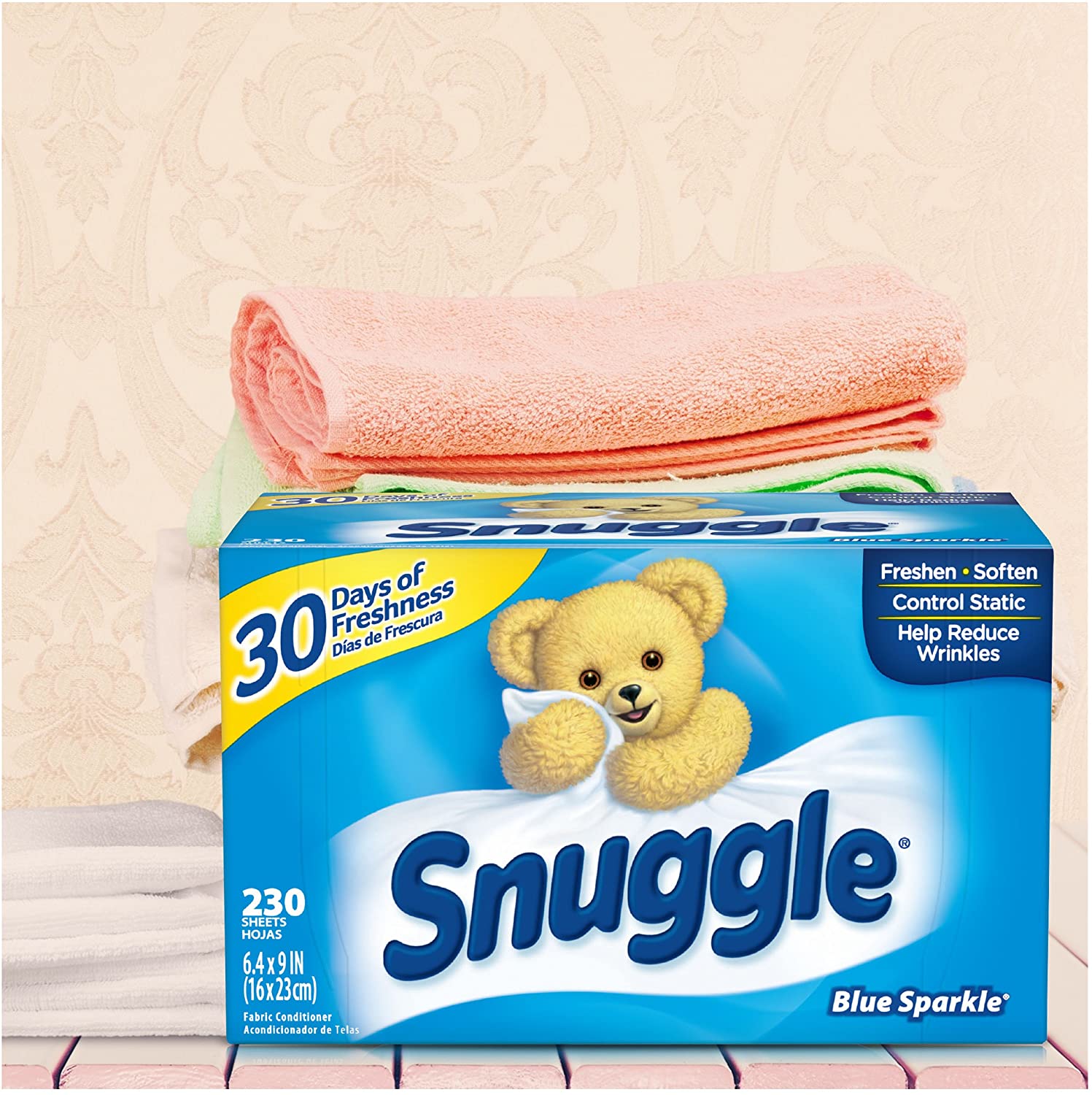 Giấy thơm quần áo Snuggle Mỹ 200 tờ