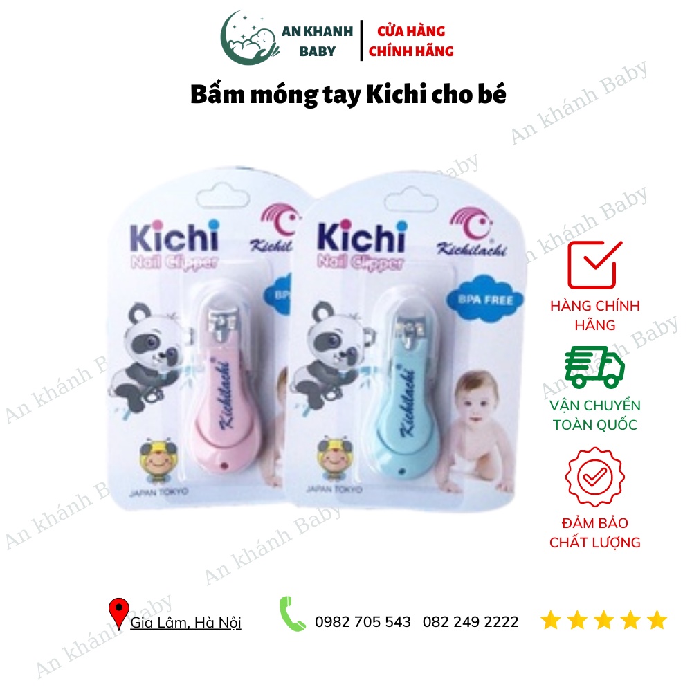 Bấm móng tay Kichi cho bé