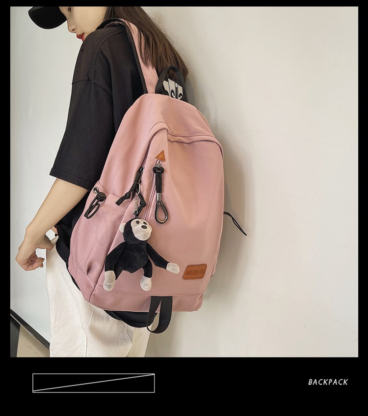 Balo ulzzang nam nữ đi học chống thấm basic BAG U MENGTU24