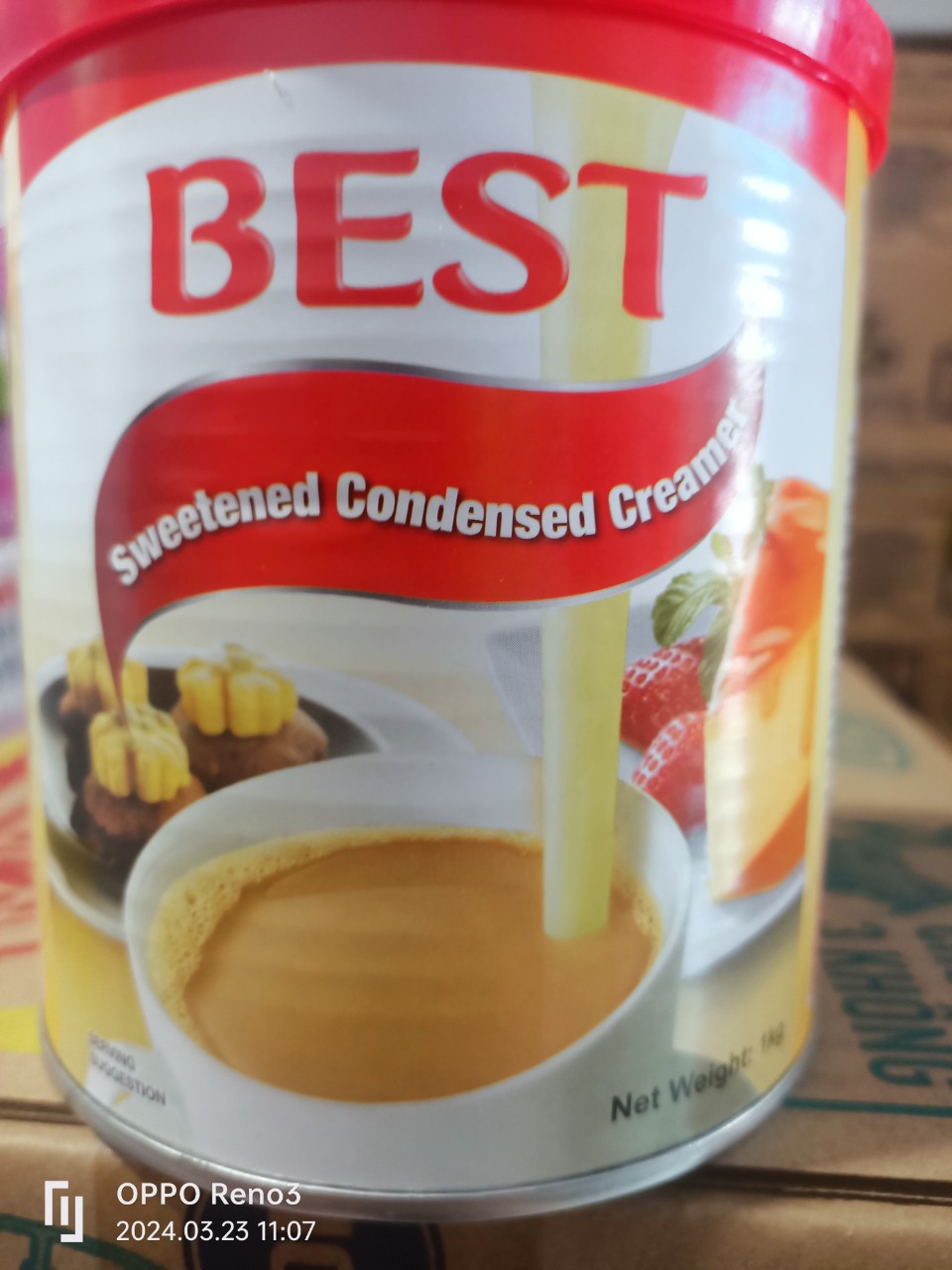 Sữa đặc có đường BEST