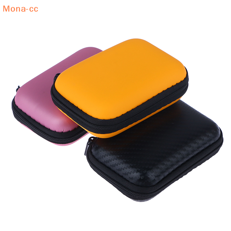🔥CC 1Pc Mini Camera Case Bag Multi-functional Earphone Bag Video Waterproof Digital Portable Bag EVA Storage Box Storage Bag