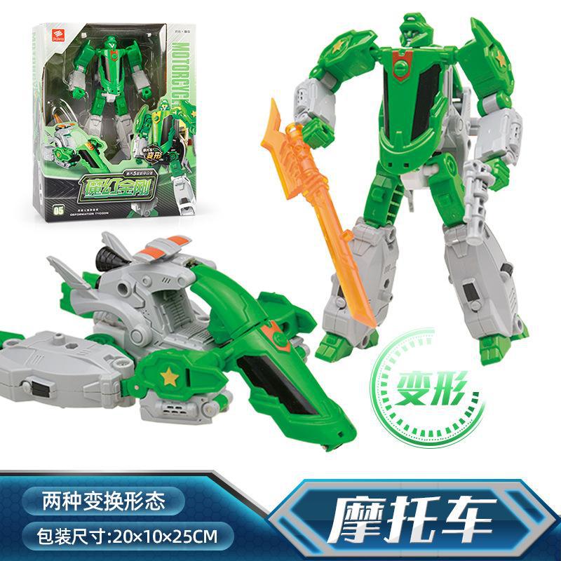 Đồ Chơi Trẻ Em Jinjiang Transform Magic Mecha Series Robot Model Set Đồ Chơi Biến Hình Cho Bé Trai Quà Tặng