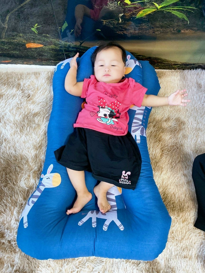 Đệm nằm thông minh cho bé(tặng kèm gối)