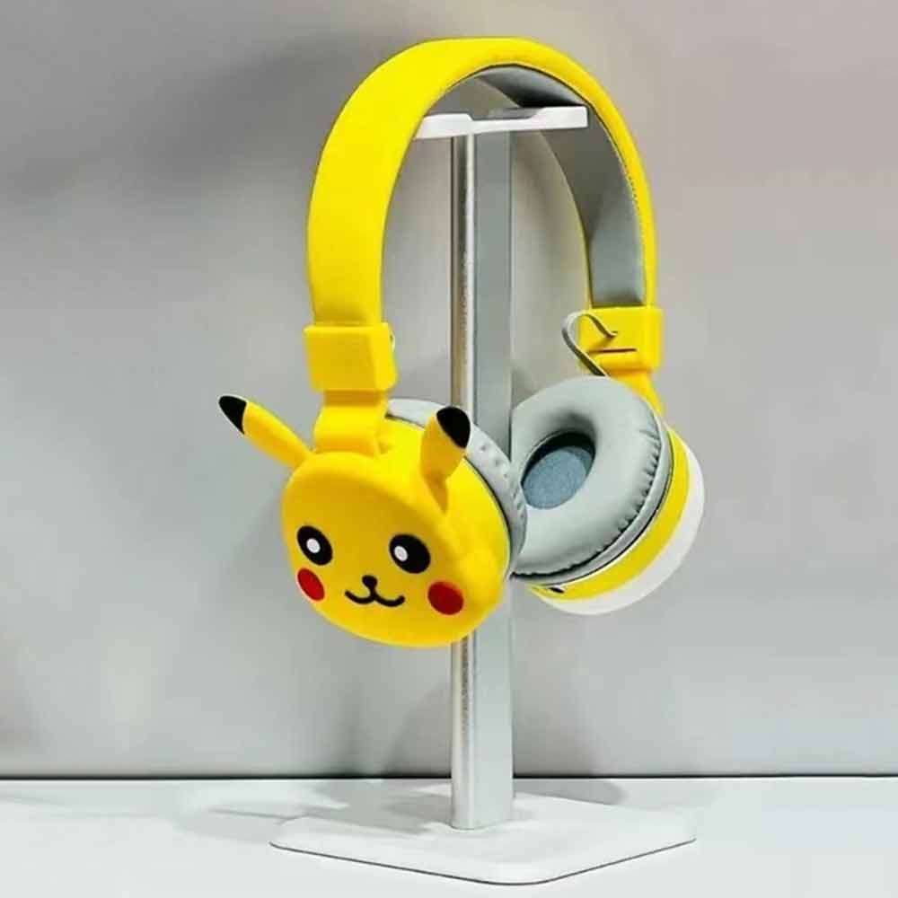 The Pikachu Gaming Headsets Bluetooth Headphone Wireless Headset Stereo Earphone Mic